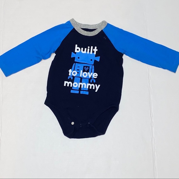 4/$20 Gap/Old Navy Long Sleeve Onesie Bundle 6-12M - Picture 7 of 12